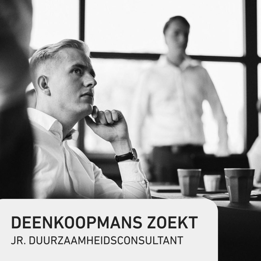 Vacature Jr. Duurzaamheidsconsultant